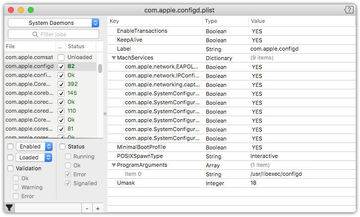 LaunchControl for Mac 1.39 破解版 - Launchd辅助工具